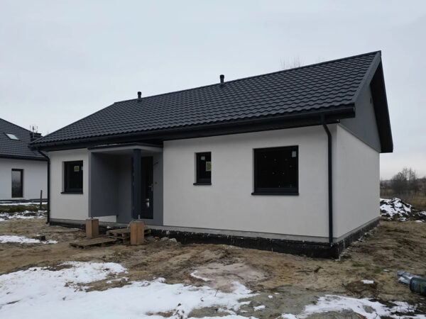 Дом каркасный "Классик" 8х10м